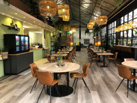 De lunchroom van de Oosteinde Hillegom
