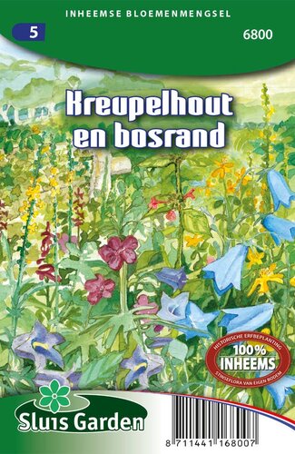 Aan zonnig kreupelhout en bosrand zaden