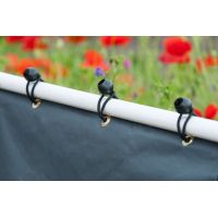 Nature band elastisch met kogelstoppers - afbeelding 2