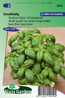 Basilicum zaden grove Ocimum Basilicum