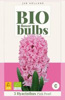 Bio Hyacint pink pearl 3 bollen - afbeelding 1