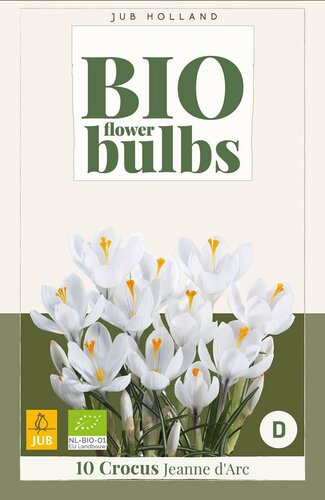 Bio krokus jeanne darc 10 bollen - afbeelding 4