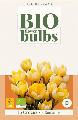 Bio krokus sp. romance 15 bollen - afbeelding 3
