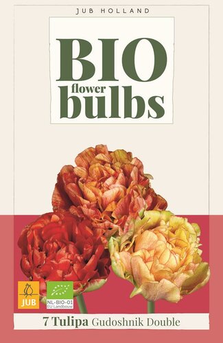 Bio tulp gudoshnik double 7 bollen - afbeelding 1