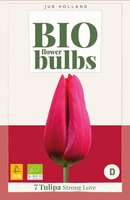 Bio tulp strong love 7 bollen - afbeelding 1