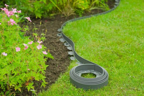 Nature borderrand grijs 10 meter - afbeelding 2