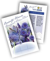 Cadeau premium Boeketje Blauw (100 zakjes)