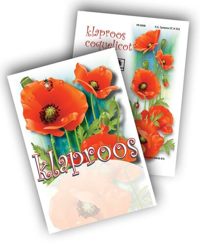 Cadeau premium Klaproos (100 zakjes)