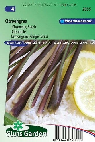 Citroengras Sereh zaden Citronella