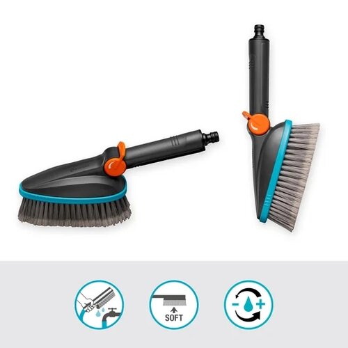 Gardena cleansystem borstel m zacht - afbeelding 2