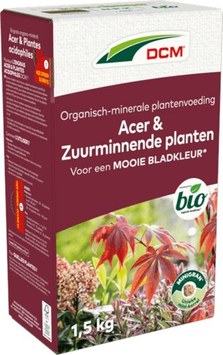 DCM acer & zuurminnende planten meststof 1.5 kg