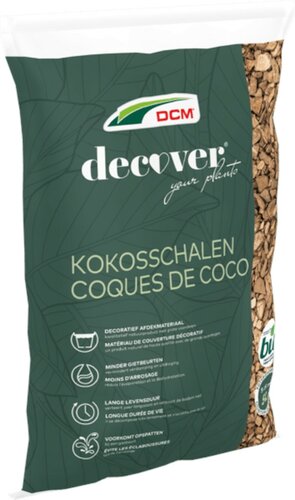 DCM Decover gebroken kokosschalen 5 liter