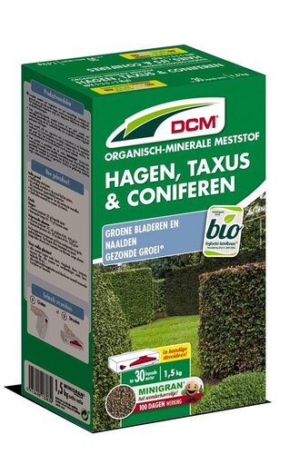 DCM hagen & taxus & coniferen mest 1.5 kg