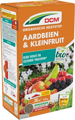 DCM meststof aardbei en klein fruit 1,5 kg