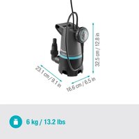 Gardena dompel/vuilwaterpomp 20000 basic - afbeelding 2