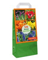 Draagtas 125 bloembollen garden colourful