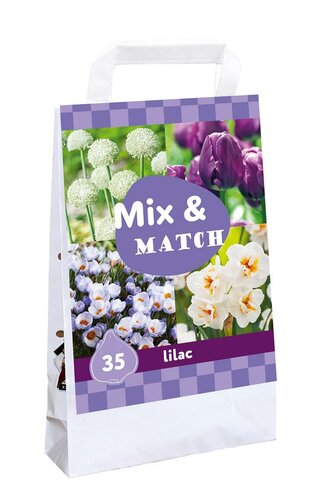 Draagtas Mix & Match Lilac 35 bollen