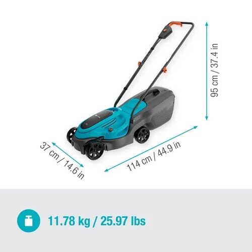 Gardena grasmaaier powermax 32/36v set - afbeelding 2