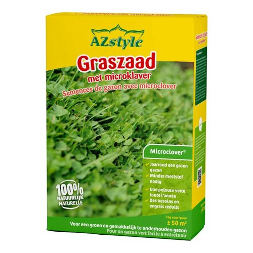 Ecostyle AZstyle Graszaad met microklaver 1 kg - afbeelding 1