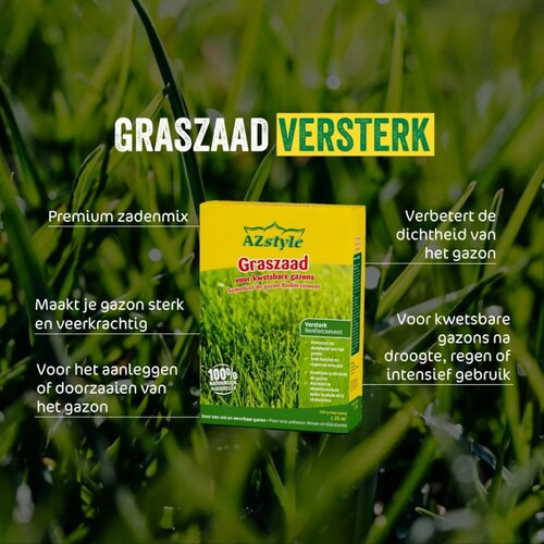 Ecostyle AZstyle graszaad versterk 500 gram - afbeelding 2