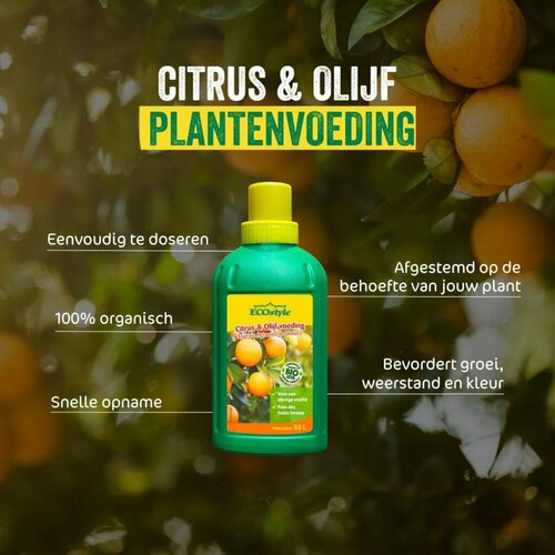 Ecostyle Citrus & olijf voeding 1000 ml - afbeelding 2
