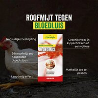 Ecostyle roofmijt tegen bloedluis bij gevogelte 10 m² - afbeelding 2