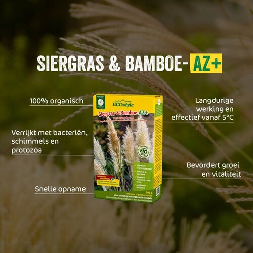 Ecostyle Siergras & bamboe-az 800 gram - afbeelding 2