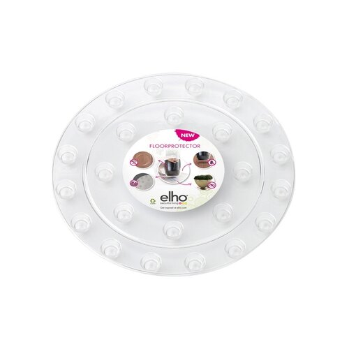 Elho floorprotector round 10 transparent