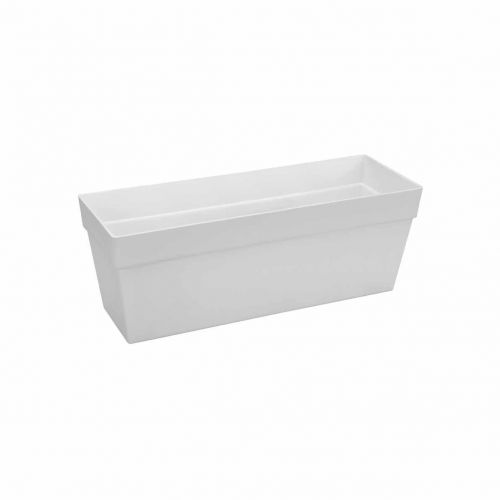 Elho loft urban trough balkonbak 50 white - afbeelding 1