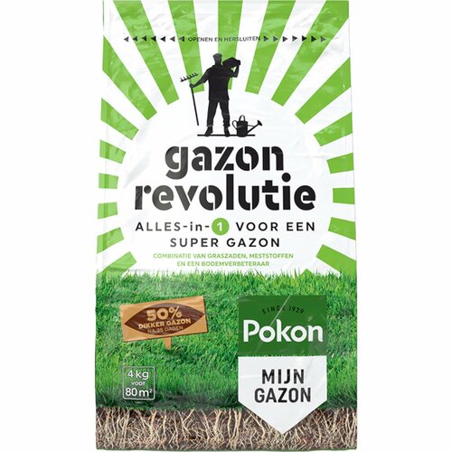 Pokon gazon revolutie 4 kg 80 M2