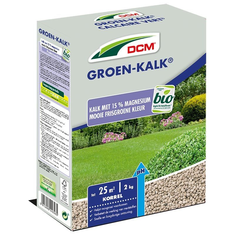 Rubriek Hulpeloosheid Trojaanse paard DCM Groen-kalk 2kg - Bloembollen Kopen? | Goedkoop Bloembollen online  Bestellen!