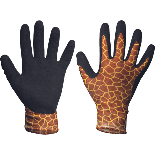 Kixx handschoen giraffe brown maat 7 - afbeelding 1