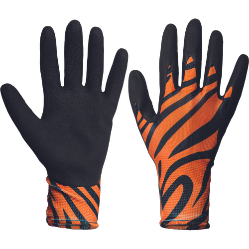 Kixx handschoen tiger orange maat 7 - afbeelding 1