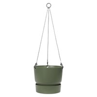 Elho greenville hanging basket 24 leaf green - afbeelding 1