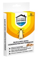 Home defense mottenring cederhout 4 stuks