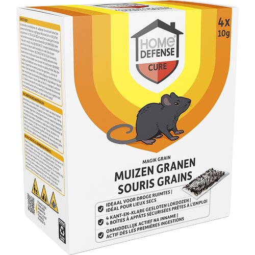 Home defense muizen granen magik grain 4 stuks - afbeelding 1