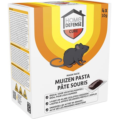 Home defense muizen pasta magik pasta 4 stuks - afbeelding 1