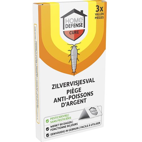 Home defense zilvervisjes val 3 stuks - afbeelding 1