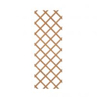Nature houten klimrek naturel 50 x 150 cm fsc - afbeelding 1
