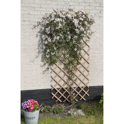 Nature houten klimrek naturel 50 x 150 cm fsc - afbeelding 2