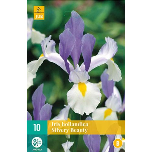 Iris silvery beauty 10 bollen
