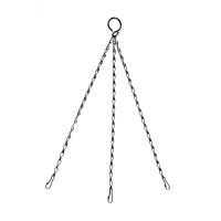 Nature ketting zwart 35 cm - afbeelding 1