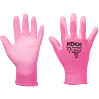 Kixx handschoen pretty pink maat 7 - afbeelding 1