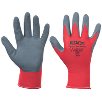 Kixx handschoen rocking red maat 8 - afbeelding 1