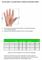 Kixx handschoen groovy green maat 10 - afbeelding 2