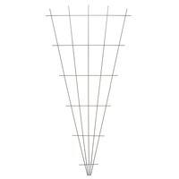 Nature plantklimrek metaal v-vorm grijs 5/75 x 145 cm