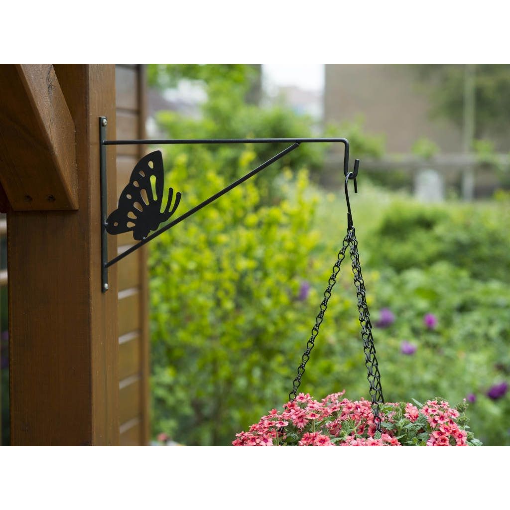 dynastie lamp Gymnastiek Nature muurhaak vlinder grijs 35cm - Bloembollen Kopen? | Goedkoop  Bloembollen online Bestellen!