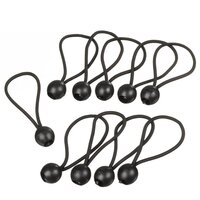 Nature band elastisch met kogelstoppers