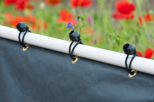 Nature band elastisch met kogelstoppers - afbeelding 2