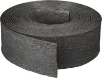 Nature borderrand rol 12 cm hoog grijs